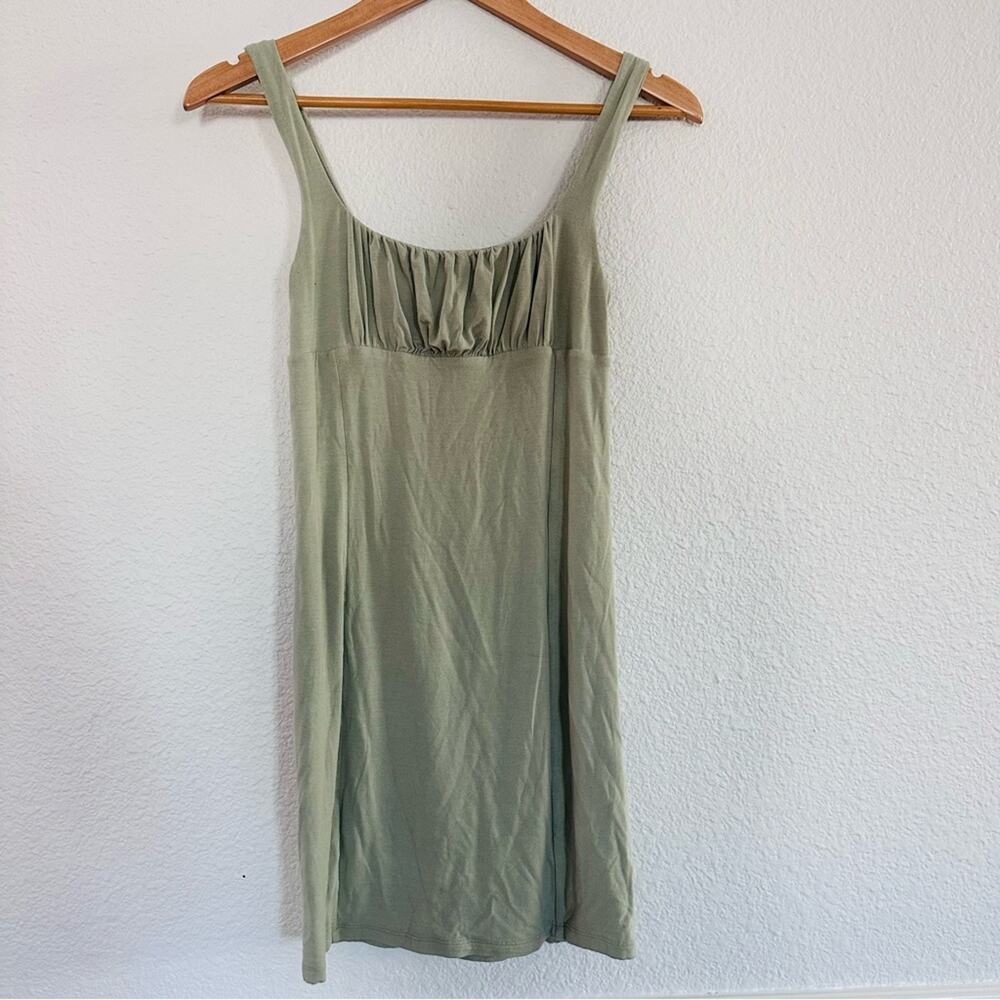 Aritzia Wilfred Free Orbit Moni Dress Sage Green Small